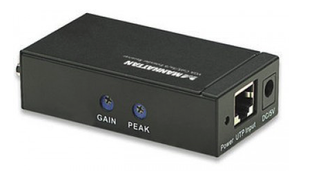 Extensor VGA MANHATTAN 177344, Negro, VGA