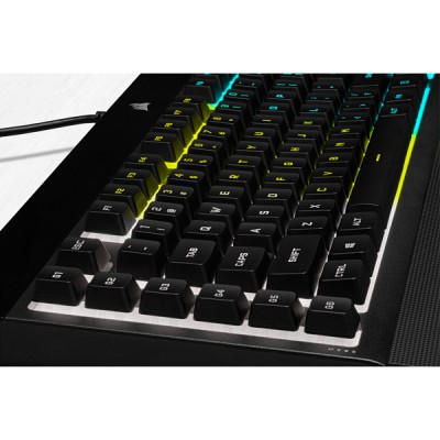 Kit Teclado y Mouse CORSAIR CH-9226965-SP, Juego, Negro