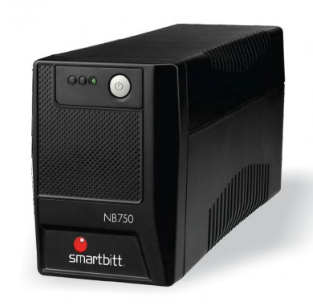 No-Break SMARTBITT SMARTBITT 750 (NB-750), 750 VA, 375 W, Negro, Hogar y Oficina