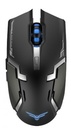 Mouse Gaming Naceb Technology NA-631, RF inalámbrico, Negro