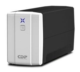 [R-UPR 758] No-Break CDP R-UPR 758, 750 VA, 375 W, Negro, Color blanco